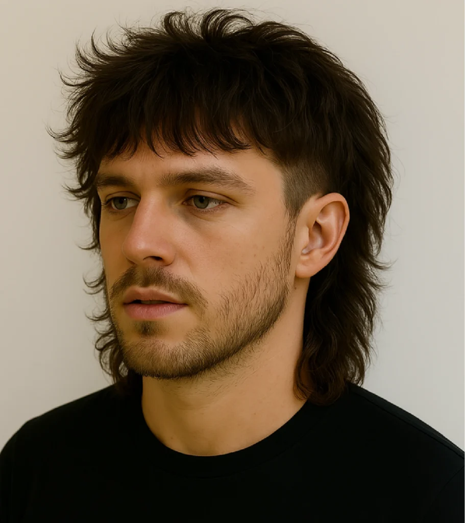 Fully Shaggy Style with Low Fade