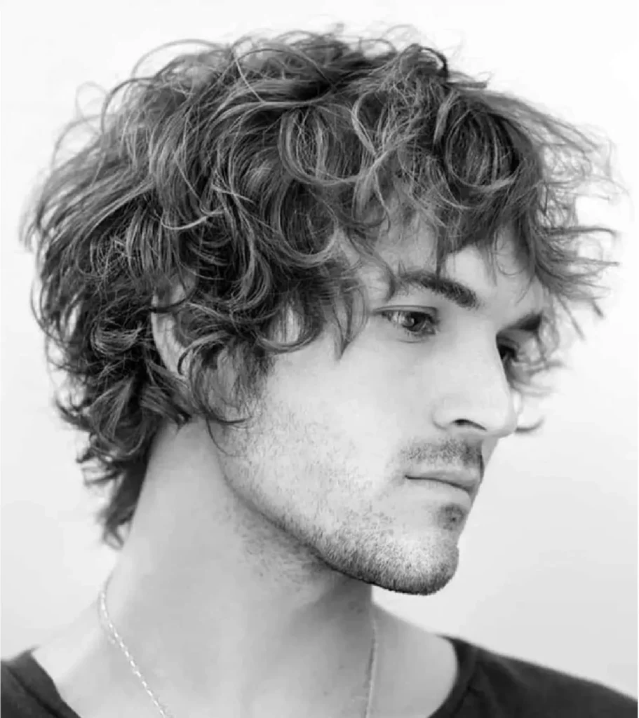 Medium Shaggy Hairstyle
