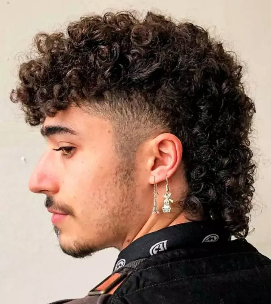 Permed Mullet Taper