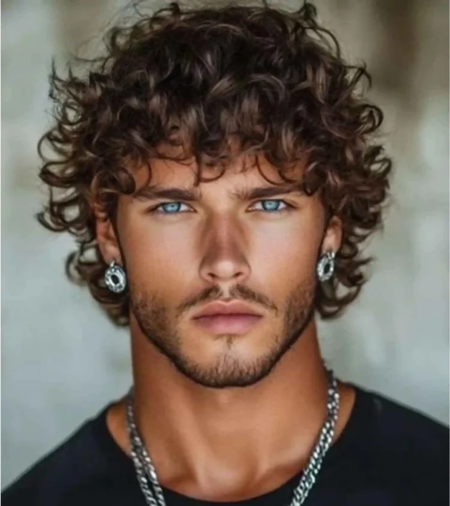 Short Shaggy Curls