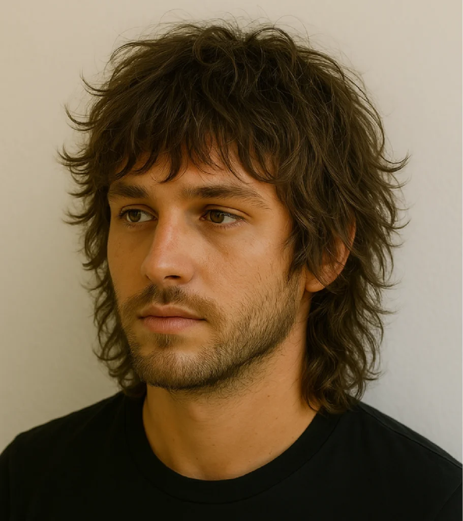Textured, Wavy Shaggy Style