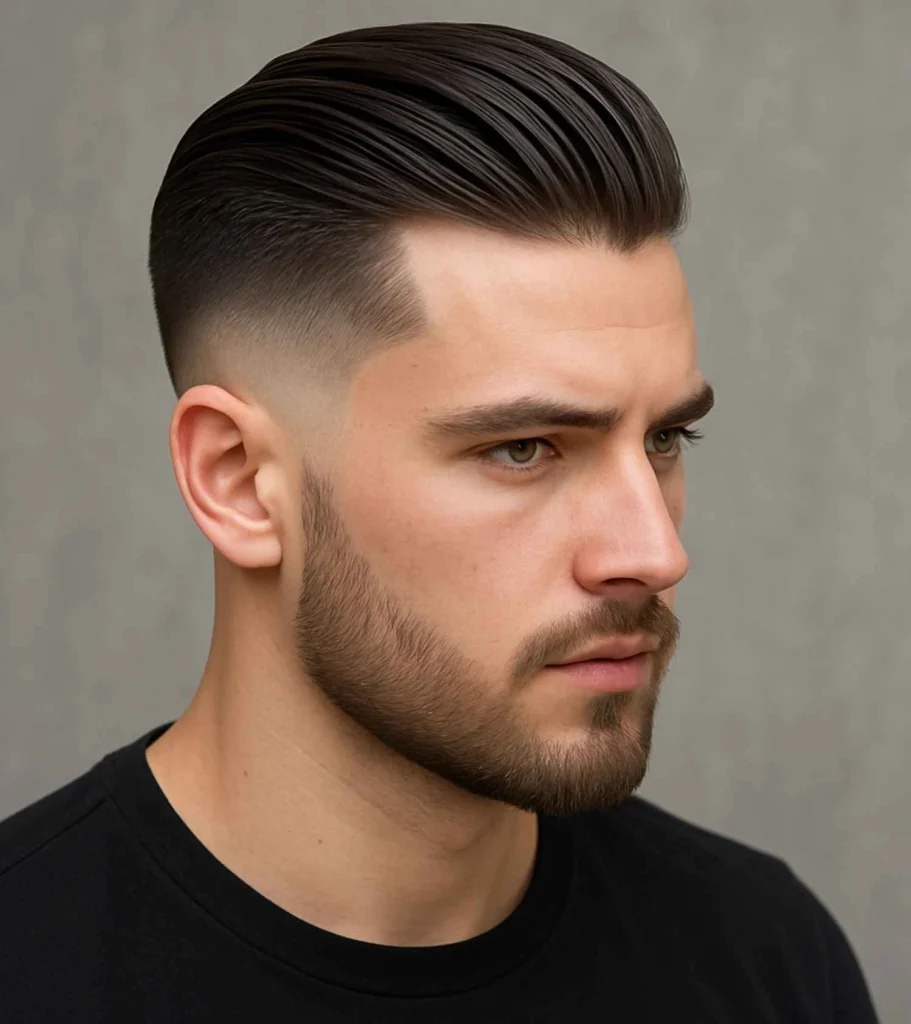 Slick Back Undercut Fade