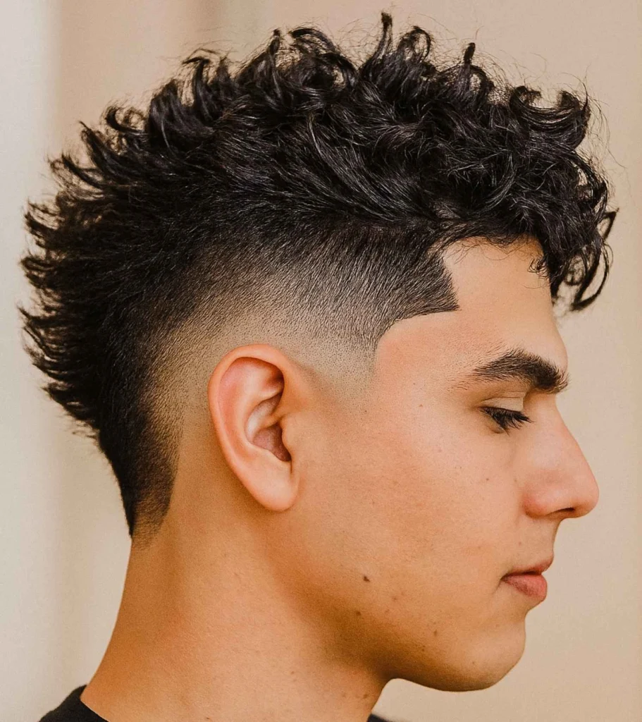 Burst Fade Mohawk