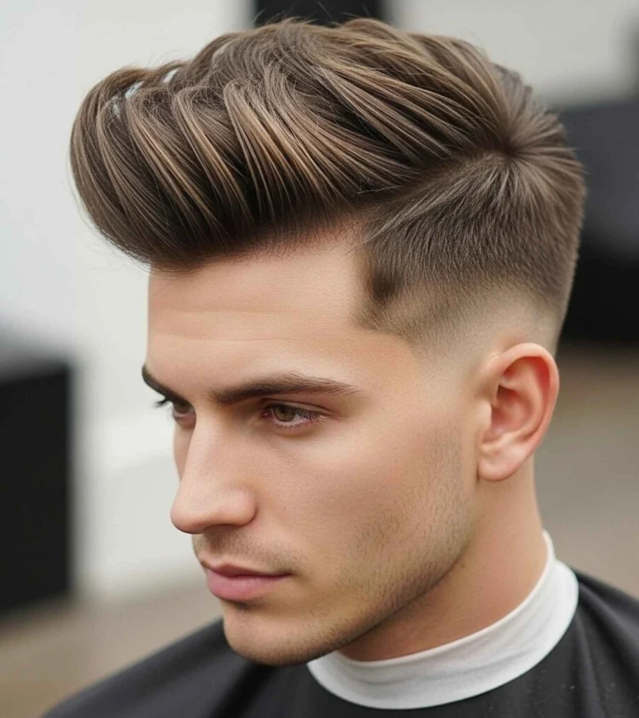 Layered Quiff Hairstyle