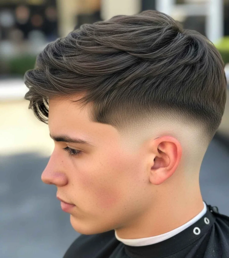 Layered Undercut with Fade