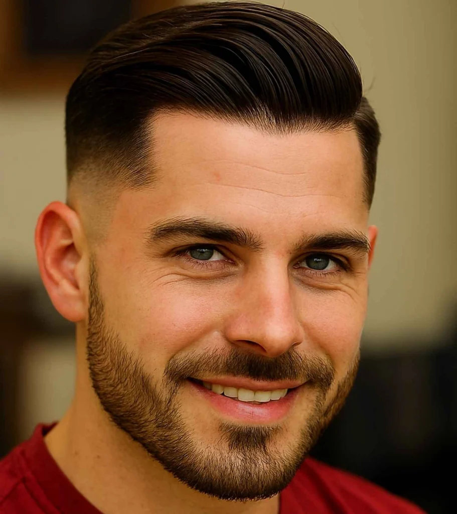 Long Comb Over Fade