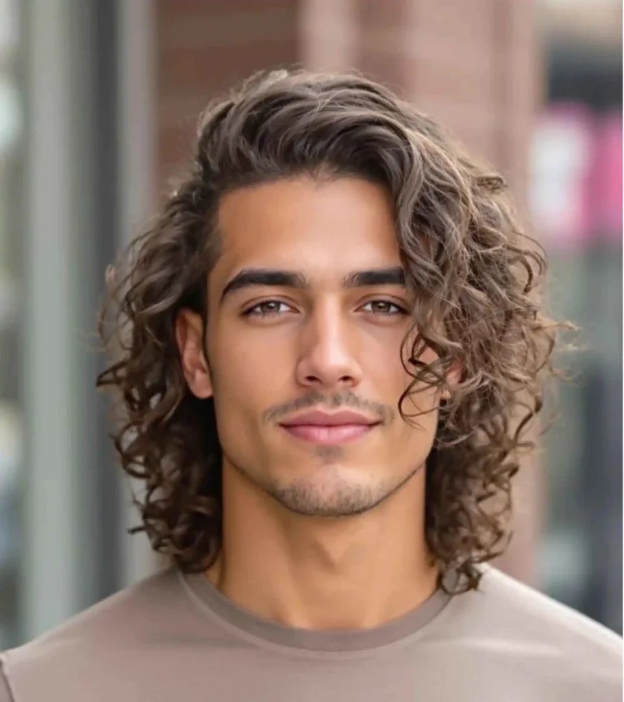 Long, Curly Hair