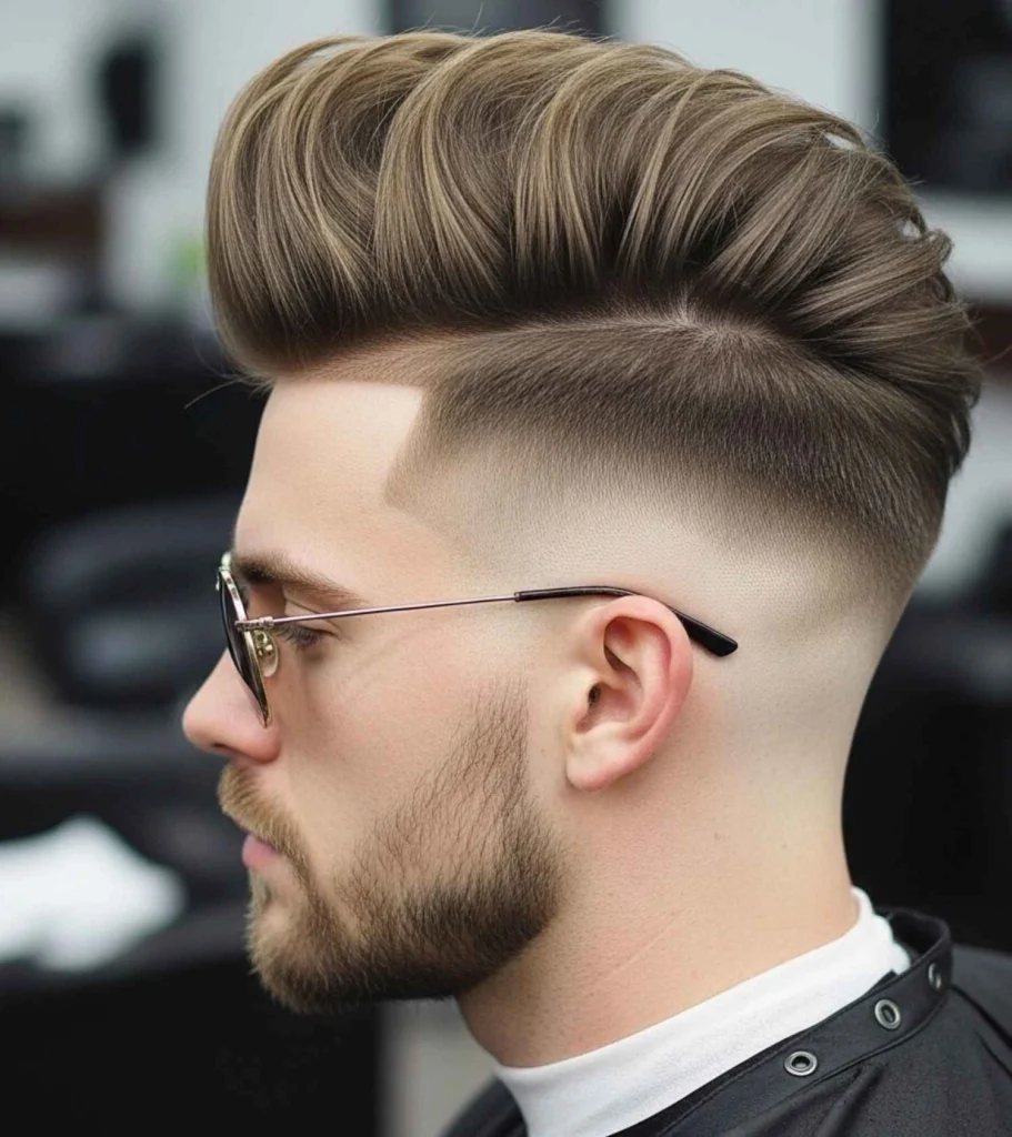 Long Quiff Fade