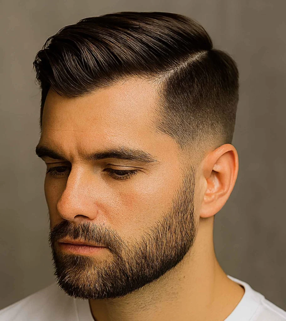Tapered Comb Over