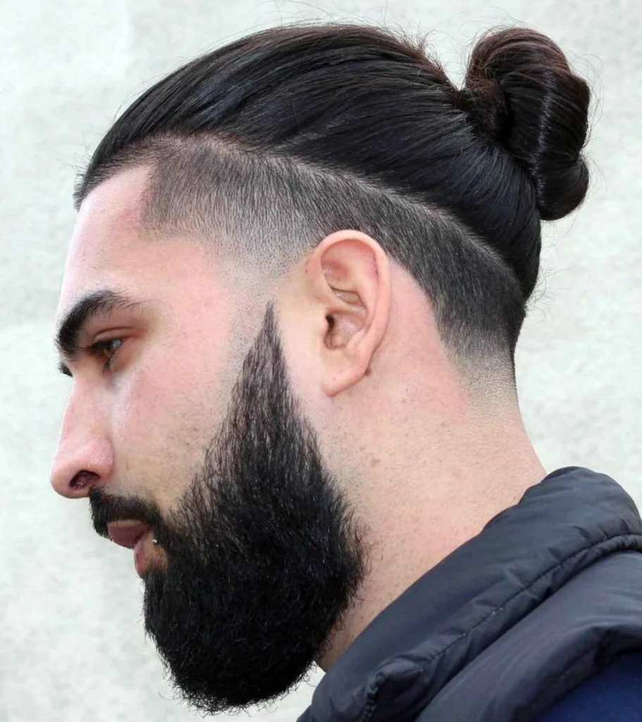 Messy Man Bun