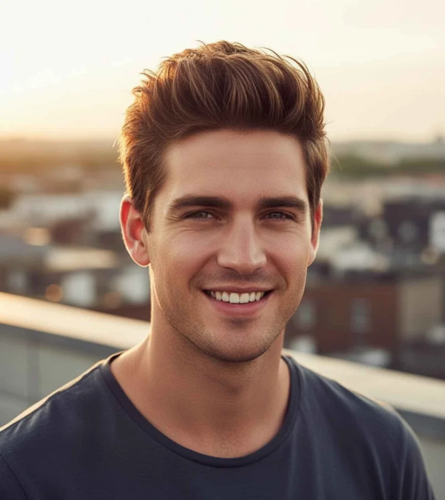 Messy Textured Quiff