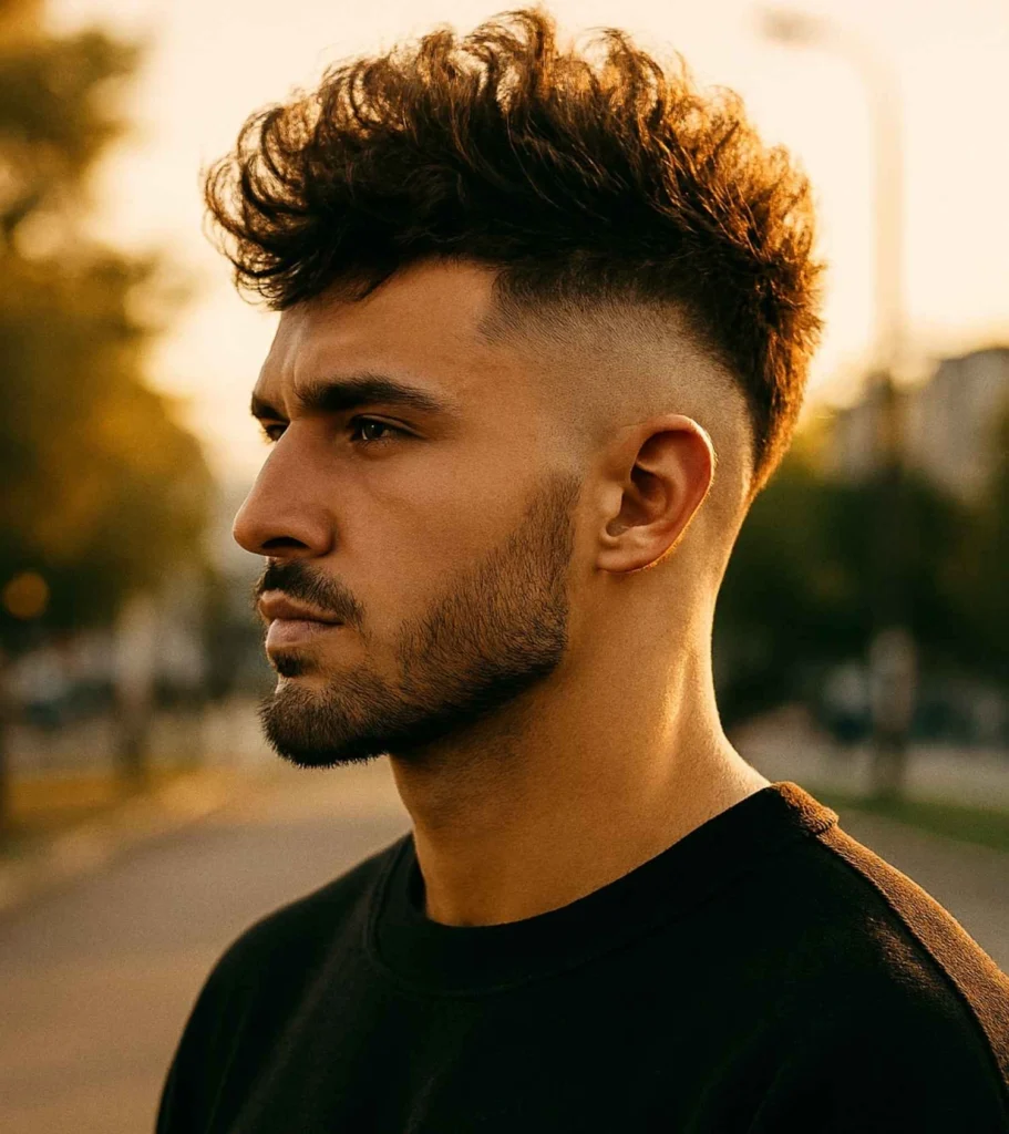 Burst Fade Mohawk