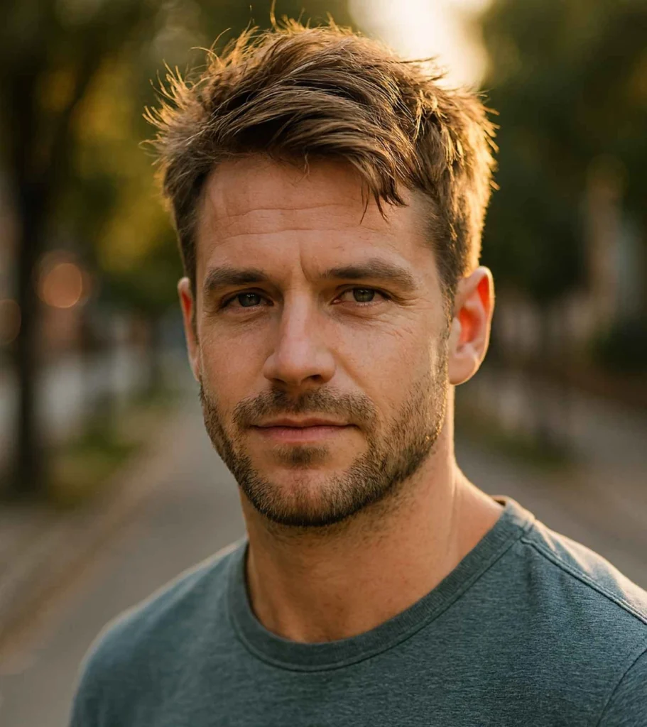 Casual Medium Short Hairstyle
