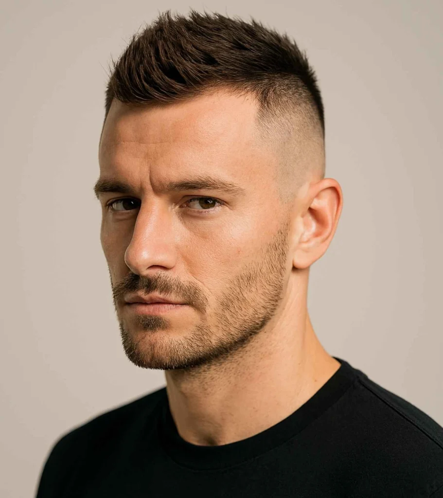 Short Mohawk Fade