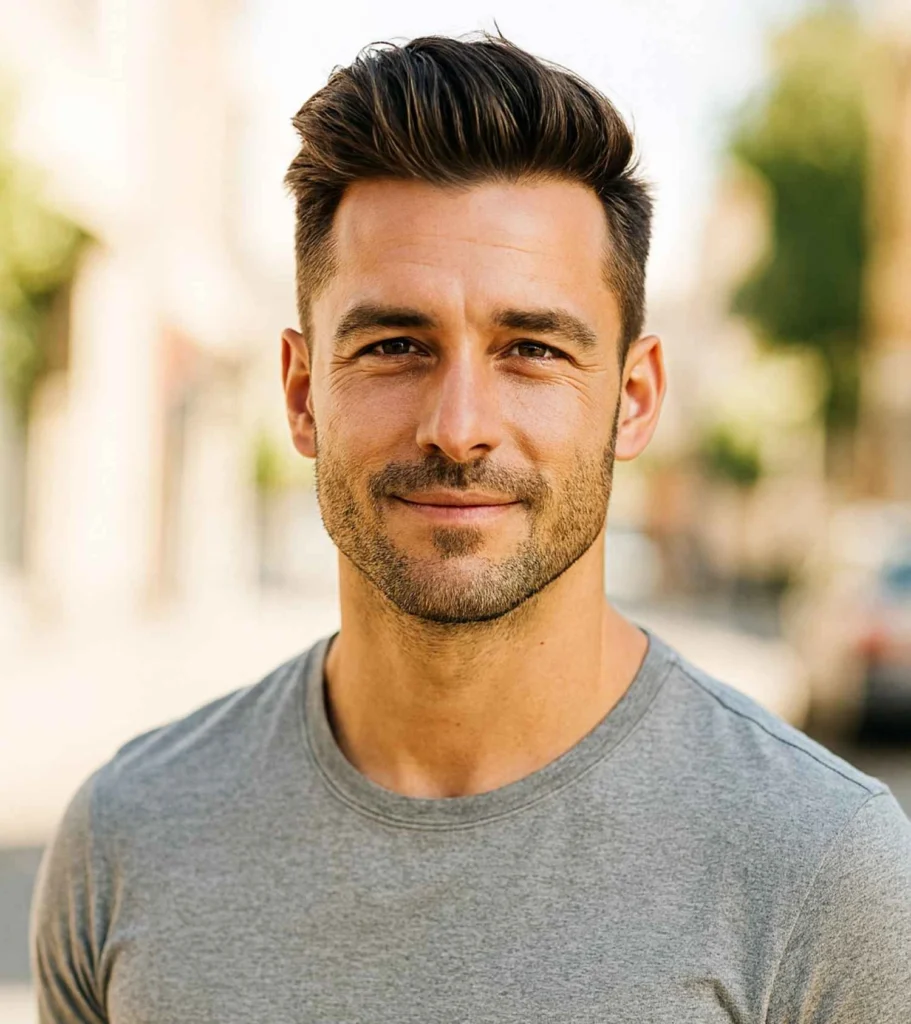 Short Pompadour