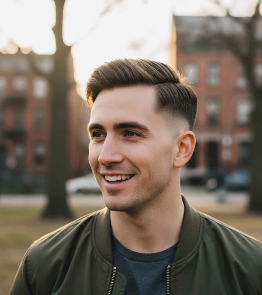 Side Part Fade