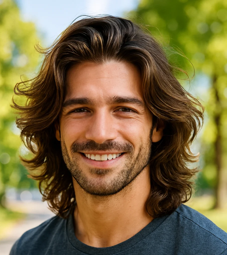 Long Textured Haircuts for Men