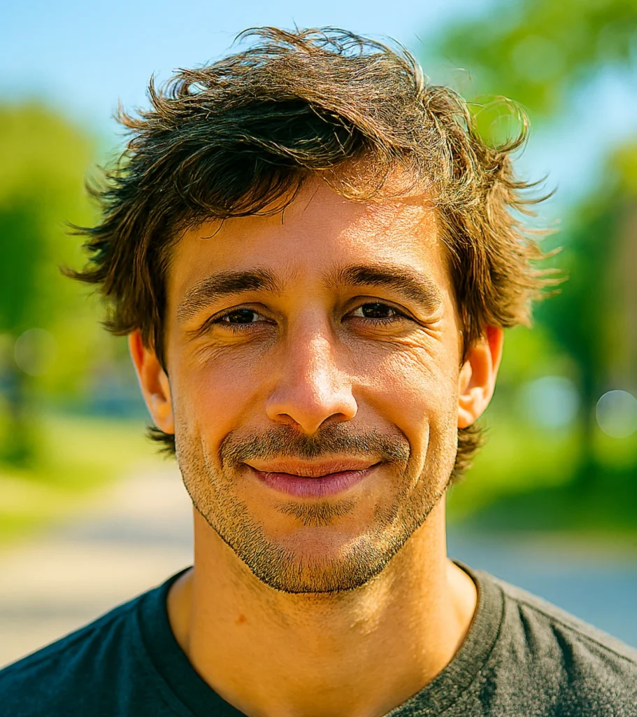 Textured Shaggy Hair