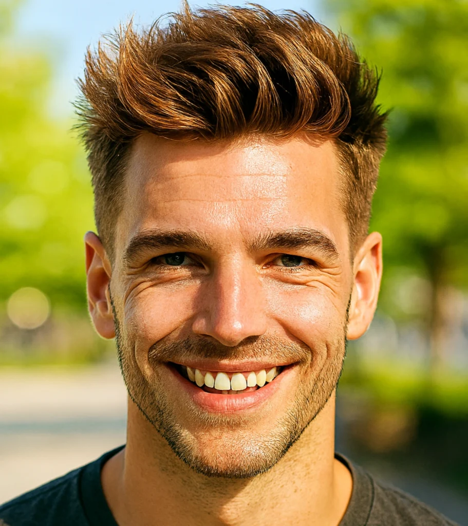 Textured Undercut with Volume