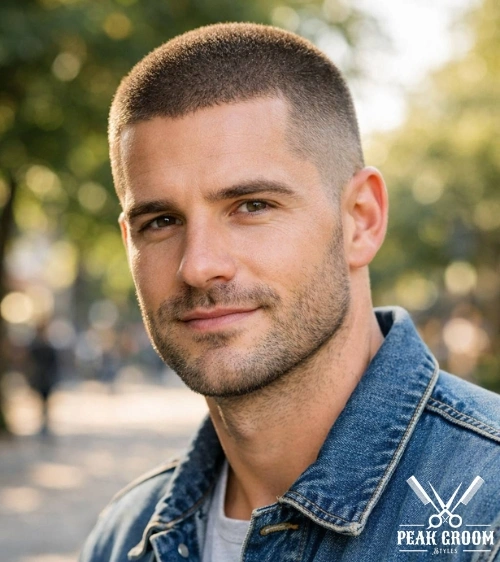 10 Guard Buzz Cut Mid Taper