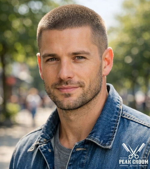 10 Guard Buzz Cut with Taper