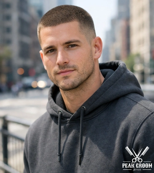 8 Guard Buzz Cut Mid Taper