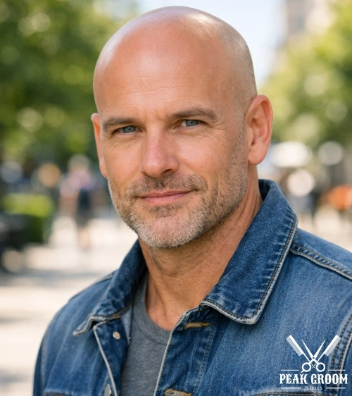 Clean Shaved Head for Balding Men