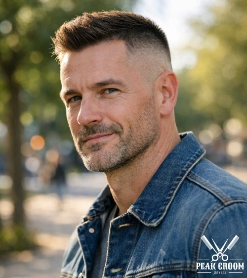 Mid Bald Fade Haircut