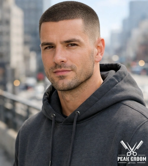 12 Guard Buzz Cut Mid Taper