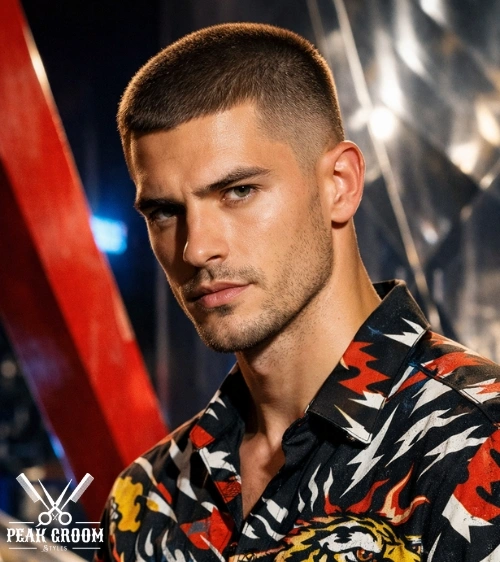 12 Guard Buzz Cut with Taper