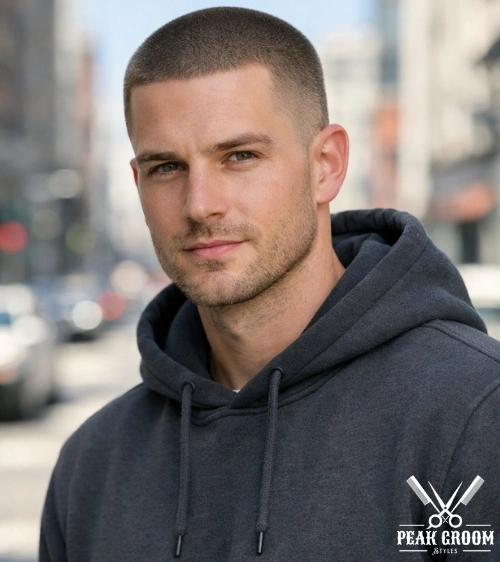 16 Guard Buzz Cut with Mid Taper