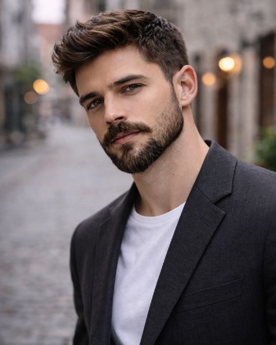 Medium Textured Side Sweep