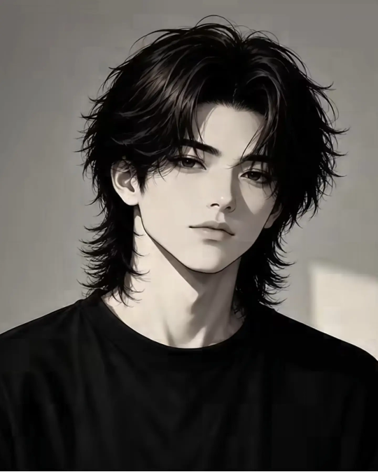 Messy, Wispy Wolf Cut