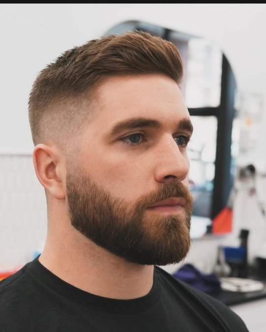 Short Side Sweep for Thick Hair