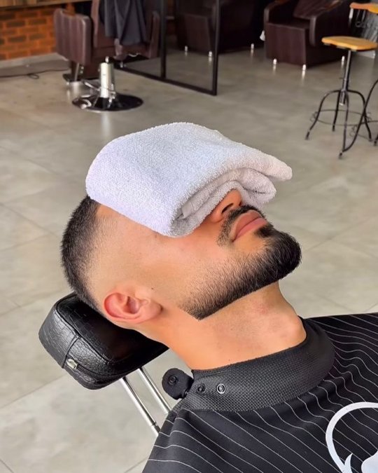 Sharp Skin Fade Beard
