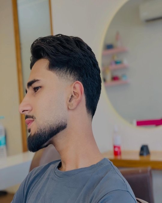 Low Taper Fade Beard