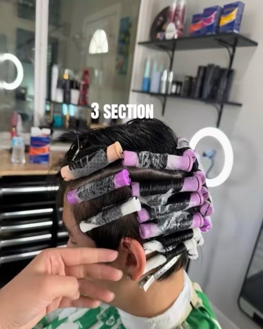 Perm Wrap Before a Taper