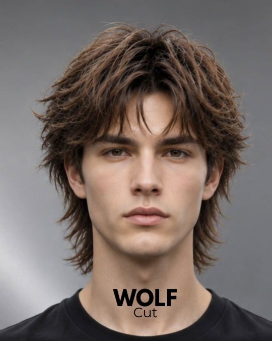Wolf Cut for Straight Hair