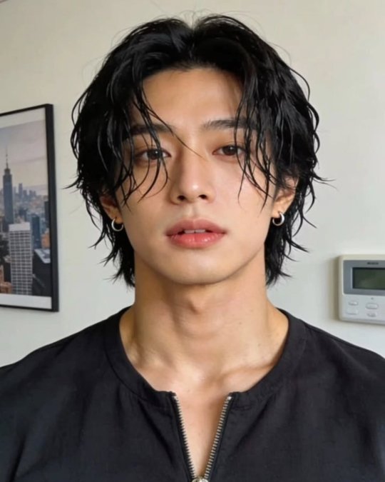 Wet Look Wolf Cut