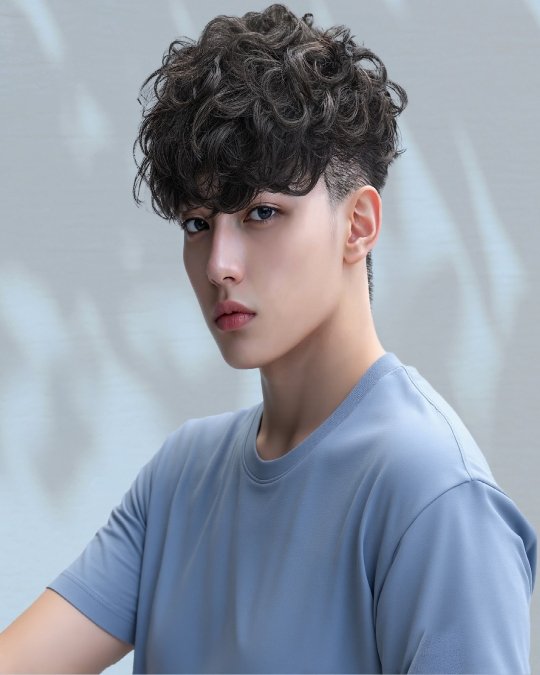 Tight Curly Fringe