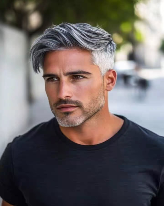 Swept Fringe for Gray Temples
