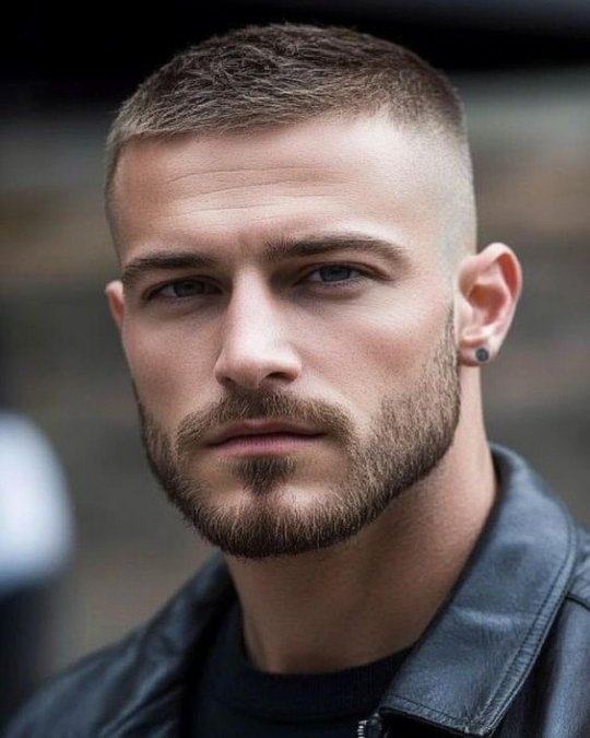 High Fade Crew Cut