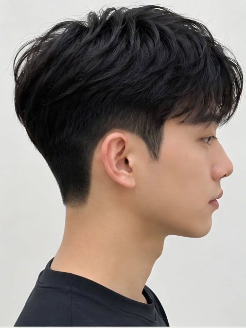 Side Profile of a Low Taper Two Block