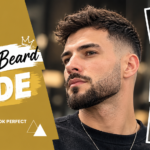 Italian beard fade for men featuring a sharp beard lineup, faded sideburns, a defined jawline, and a modern textured hairstyle.