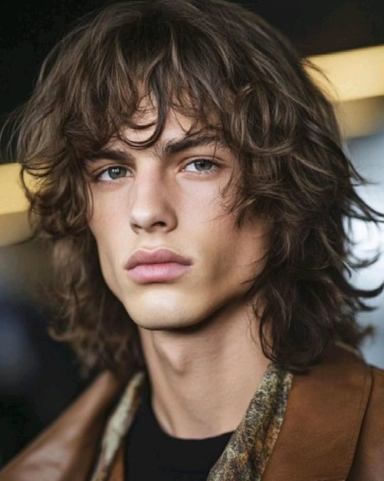 Messy Shoulder-Length Shag